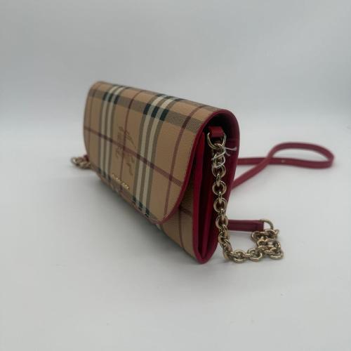 Burberry Haymarket Check Crossbody Bag photo 5