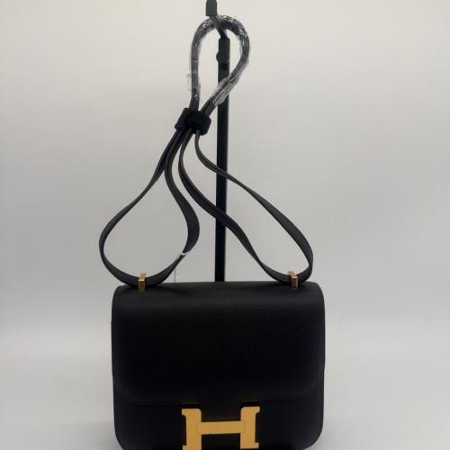 Hermès Epsom Constance Black Bag photo 2
