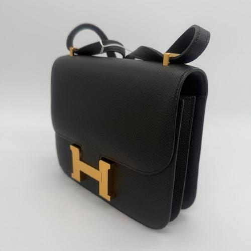 Hermès Epsom Constance Black Bag photo 6