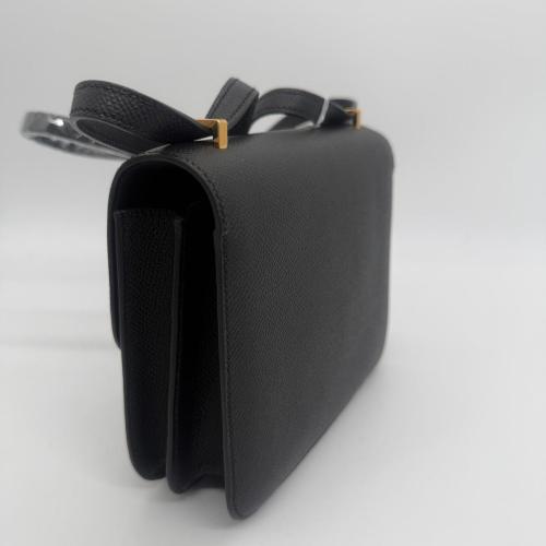 Hermès Epsom Constance Black Bag photo 7