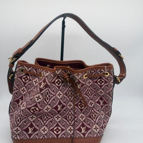 Louis Vuitton Jacquard Since 1854 Petit Noé Bucket Handbag