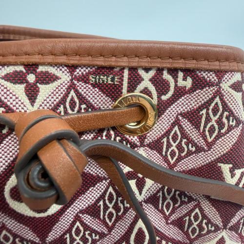 Louis Vuitton Jacquard Since 1854 Petit Noé Bucket Handbag photo 3
