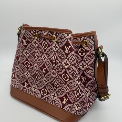 Louis Vuitton Jacquard Since 1854 Petit Noé Bucket Handbag photo 4