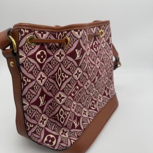 Louis Vuitton Jacquard Since 1854 Petit Noé Bucket Handbag photo 6
