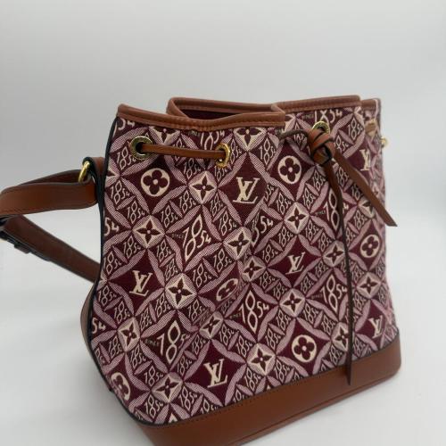 Louis Vuitton Jacquard Since 1854 Petit Noé Bucket Handbag photo 7