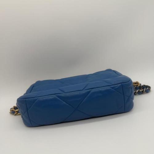 Chanel Blue Quilted Flap Bag photo 3