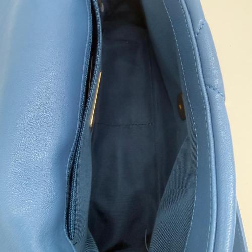 Chanel Blue Quilted Flap Bag photo 8