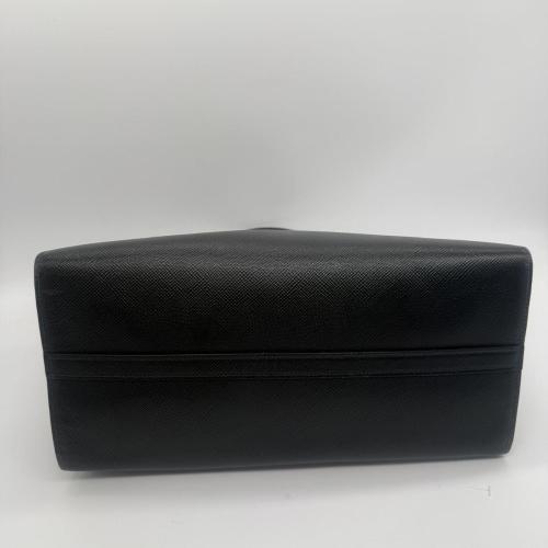 Prada Saffiano Leather Tote Bag Black photo 3