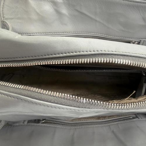 Prada Grey Leather Handbag photo 6