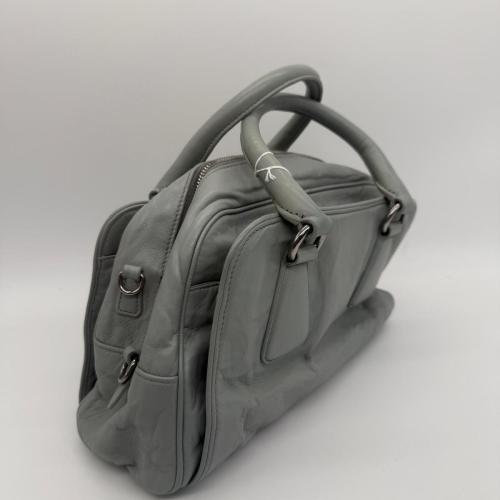 Prada Grey Leather Handbag photo 7