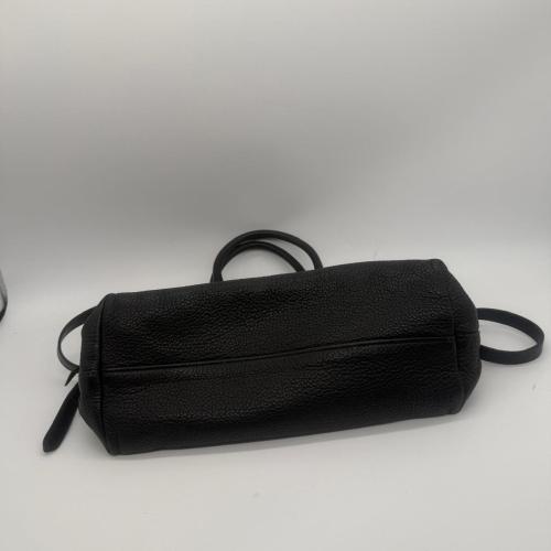 Prada Black Grained Leather Two-way Satchel photo 3