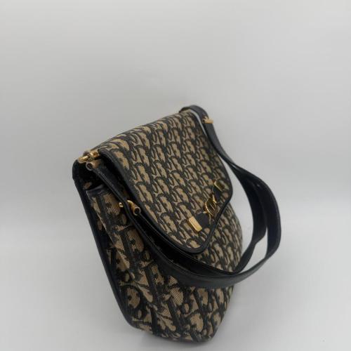Christian Dior Trotter Canvas Shoulder Bag photo 3