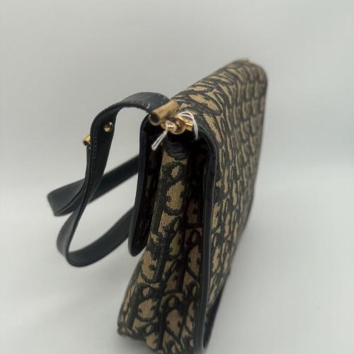 Christian Dior Trotter Canvas Shoulder Bag photo 4