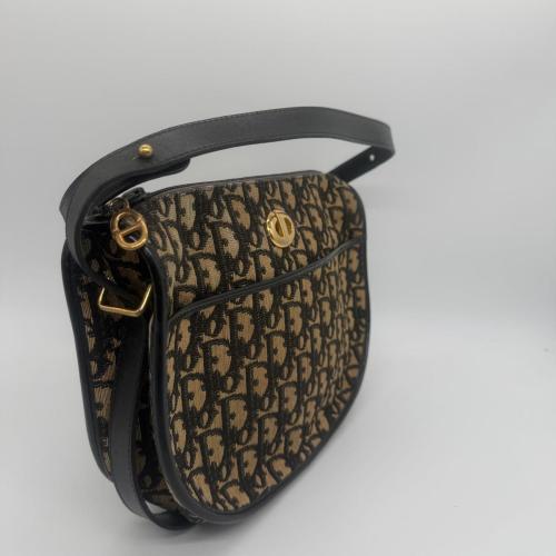Christian Dior Trotter Canvas Shoulder Bag photo 4