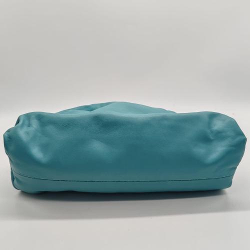 Bottega Veneta Light Blue Lambskin Chain Pouch Bag photo 3
