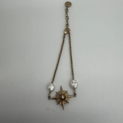 Christian Dior Gold Plated Bracelet With Pearl Accents photo 2
