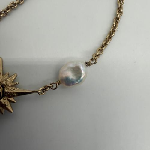 Christian Dior Gold Plated Bracelet With Pearl Accents photo 7