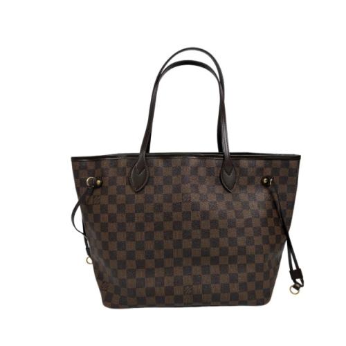 Louis Vuitton Damier Ebene Neverfull MM Tote Bag