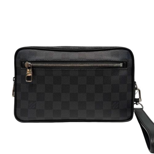 Louis Vuitton Damier Graphite Pochette Kasai Clutch