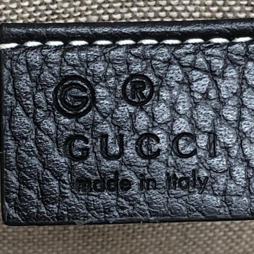 Gucci Interlocking G Shoulder Bag Black photo 4