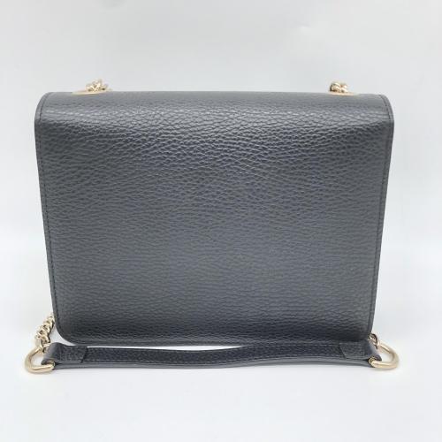 Gucci Interlocking G Shoulder Bag Black photo 8