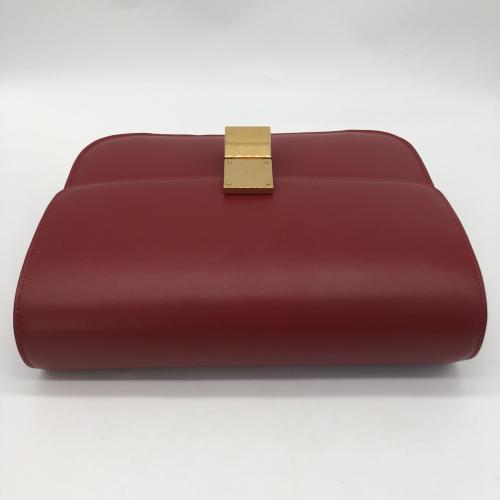 Celine Classic Box Flap Bag Red photo 6
