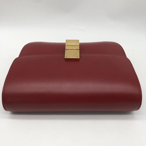 Celine Classic Box Flap Bag Red photo 6