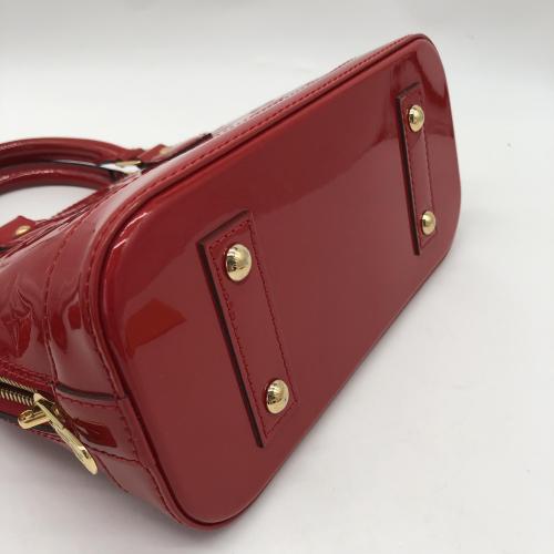 Louis Vuitton Red Patent Leather Alma BB photo 3