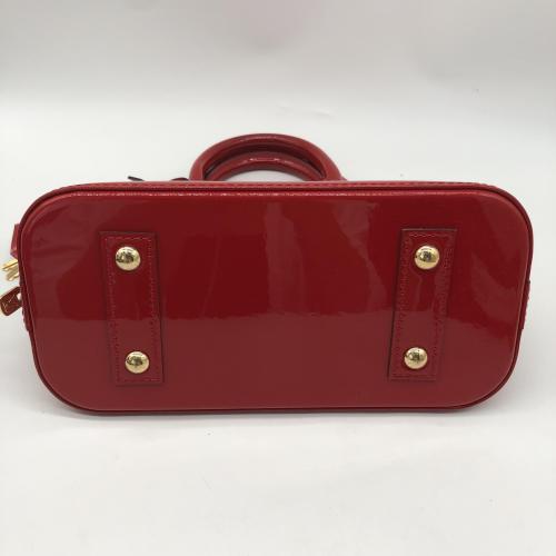 Louis Vuitton Red Patent Leather Alma BB photo 5