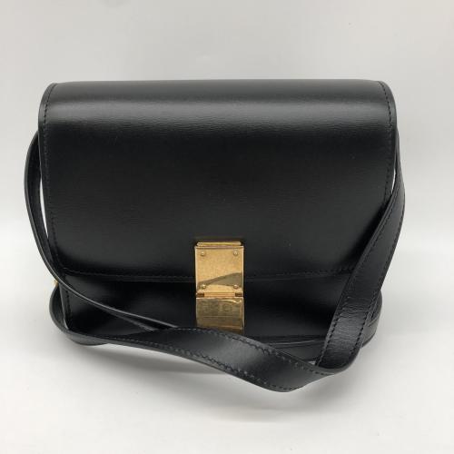 Celine Classic Black Leather Crossbody Bag