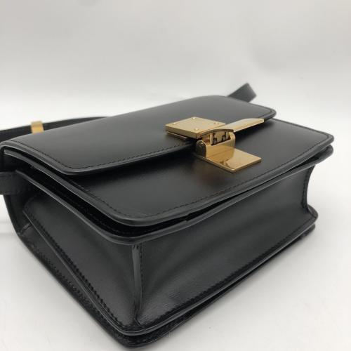 Celine Classic Black Leather Crossbody Bag photo 3