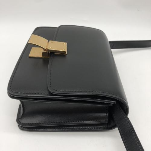 Celine Classic Black Leather Crossbody Bag photo 8