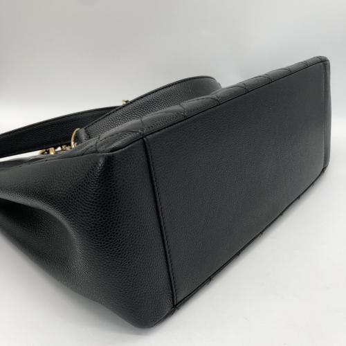 Chanel Black Quilted Leather Tote Bag photo 3