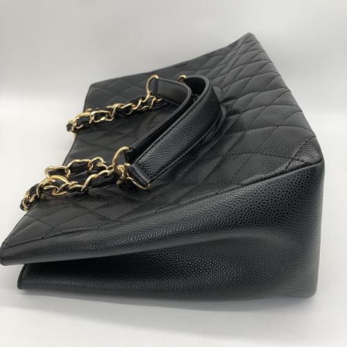 Chanel Black Quilted Leather Tote Bag photo 7