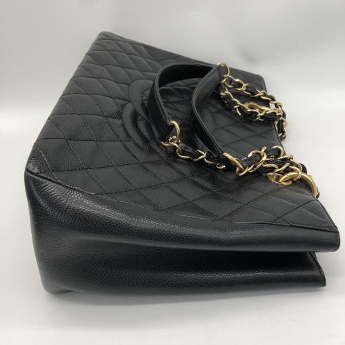 Chanel Black Quilted Leather Tote Bag photo 8