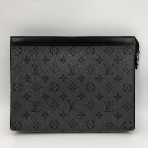 Louis Vuitton Monogram Eclipse Pochette Clutch Bag
