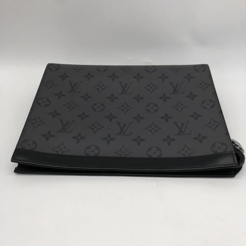 Louis Vuitton Monogram Eclipse Pochette Clutch Bag photo 6