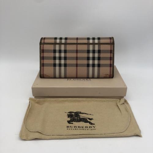 Burberry Haymarket Check Leather Bi-Fold Wallet photo 2