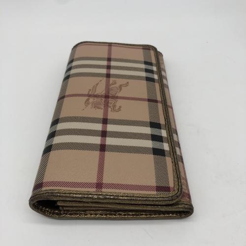 Burberry Haymarket Check Leather Bi-Fold Wallet photo 7