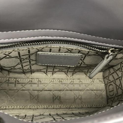 Christian Dior Grey Cannage Lady Dior Bag photo 4
