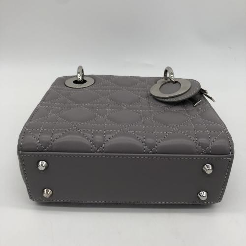 Christian Dior Grey Cannage Lady Dior Bag photo 5