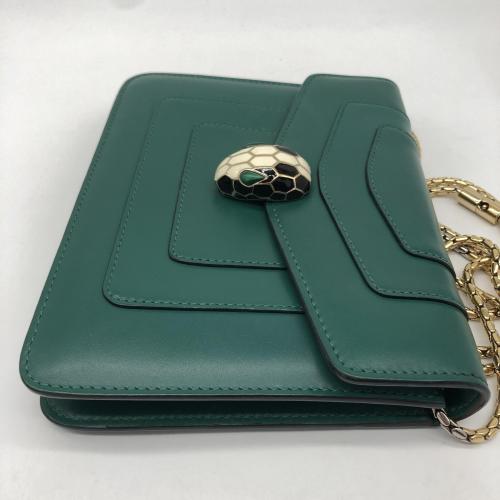 Bulgari Green Serpenti Forever Crossbody Bag photo 8