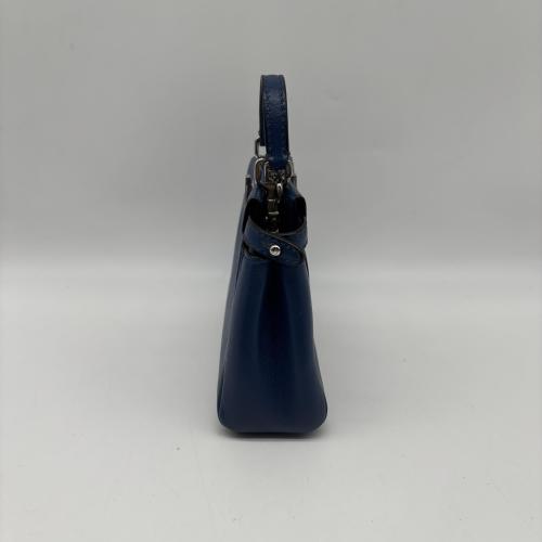 Fendi Blue Leather Peekaboo Bag photo 7