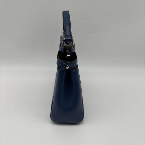 Fendi Blue Leather Peekaboo Bag photo 8