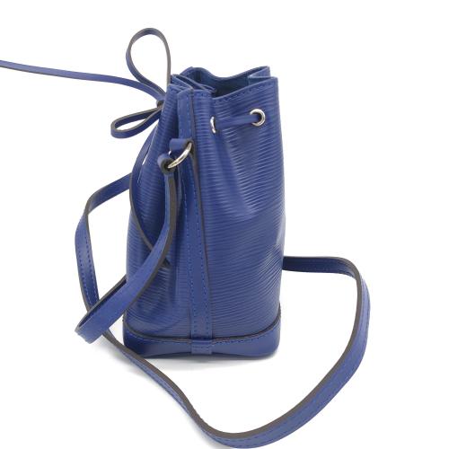 Louis Vuitton Epi Nano Noé Bucket Bag In Blue photo 3