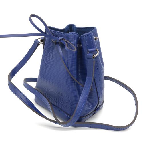 Louis Vuitton Epi Nano Noé Bucket Bag In Blue photo 4