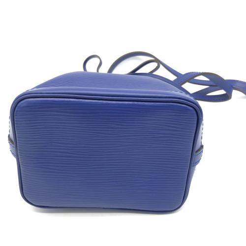 Louis Vuitton Epi Nano Noé Bucket Bag In Blue photo 6