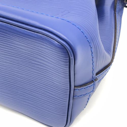 Louis Vuitton Epi Nano Noé Bucket Bag In Blue photo 8