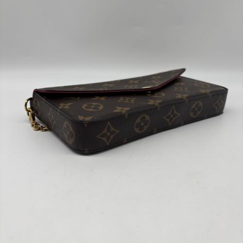 Louis Vuitton Monogram Pochette Félicie With Chain photo 3