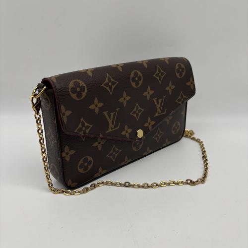 Louis Vuitton Monogram Pochette Félicie With Chain photo 5
